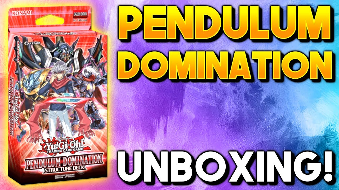 Yu-Gi-Oh! PENDULUM DOMINATION | Structure Deck Unboxing