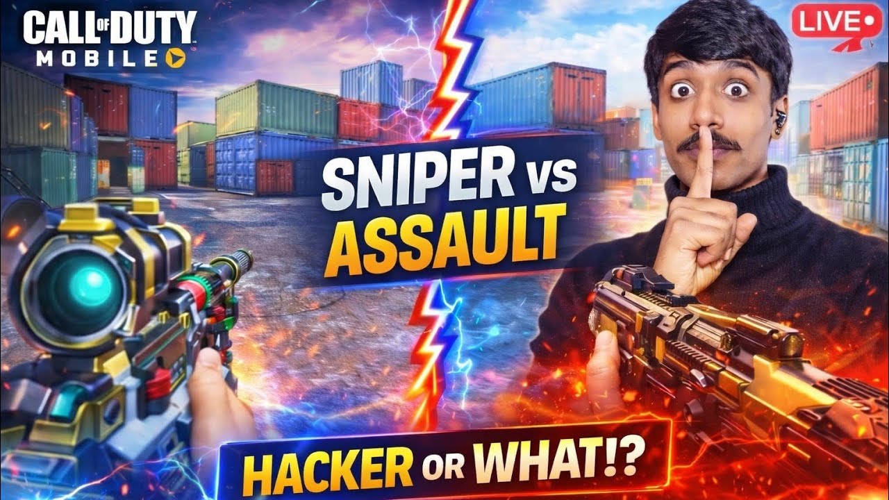 PC PLAYER vs MOBILE PLAYER 😱 | Shipment 1v1 Sniper vs AR | COD Mobile