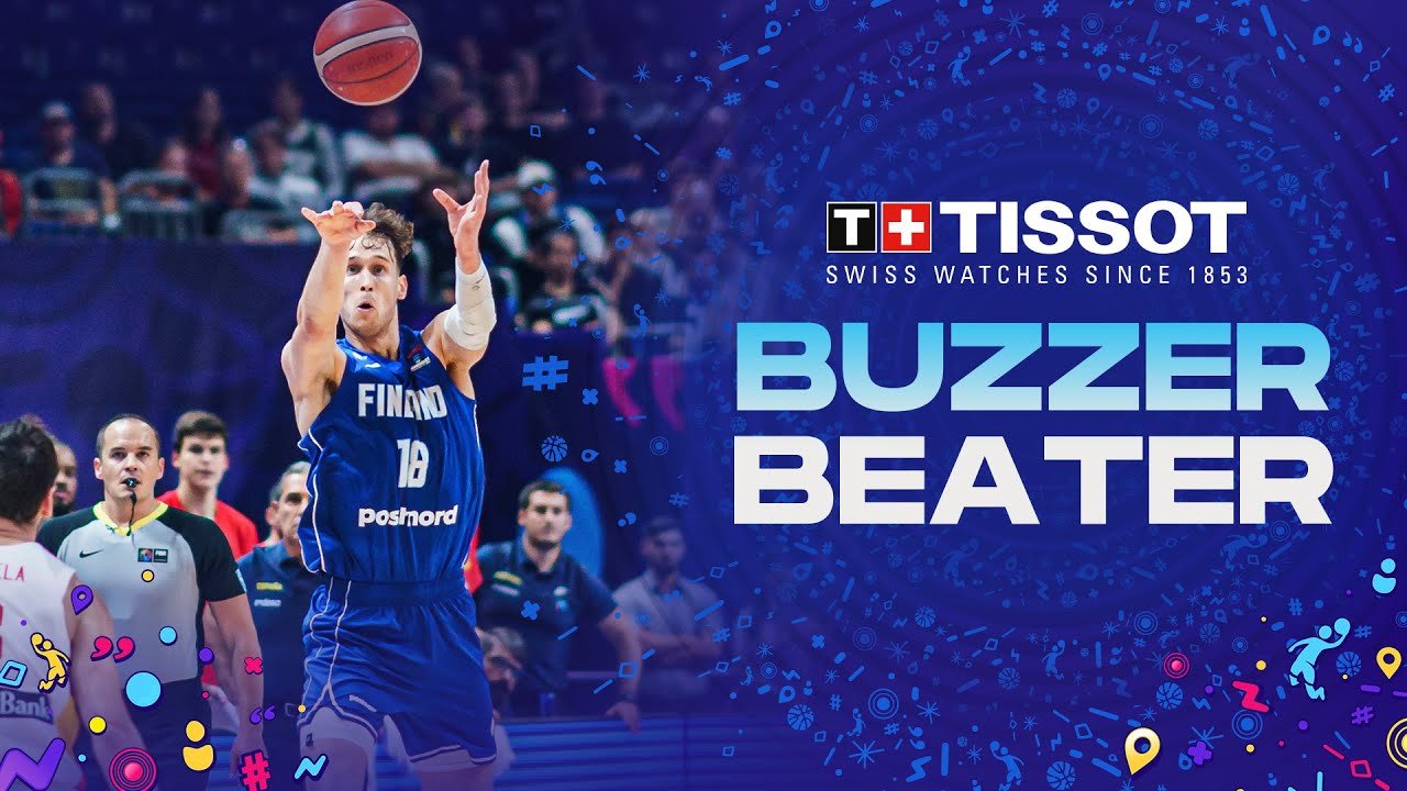 Mikael JANTUNEN 🇫🇮 | TISSOT Buzzer Beater vs. Spain | FIBA #EuroBasket 2022