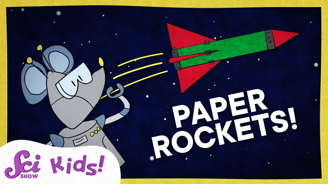 Let's Build Paper Rockets! | Let's Explore Mars! | SciShow Kids