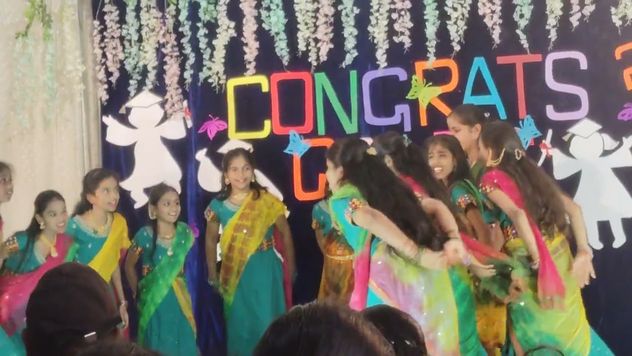 Nectar school Graduation day 6th class Bonalu song 💞💞💞💞💕💕🎉🎉