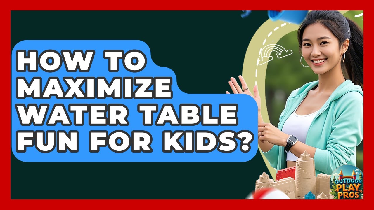 How To Maximize Water Table Fun For Kids? - Outdoor Play Pros