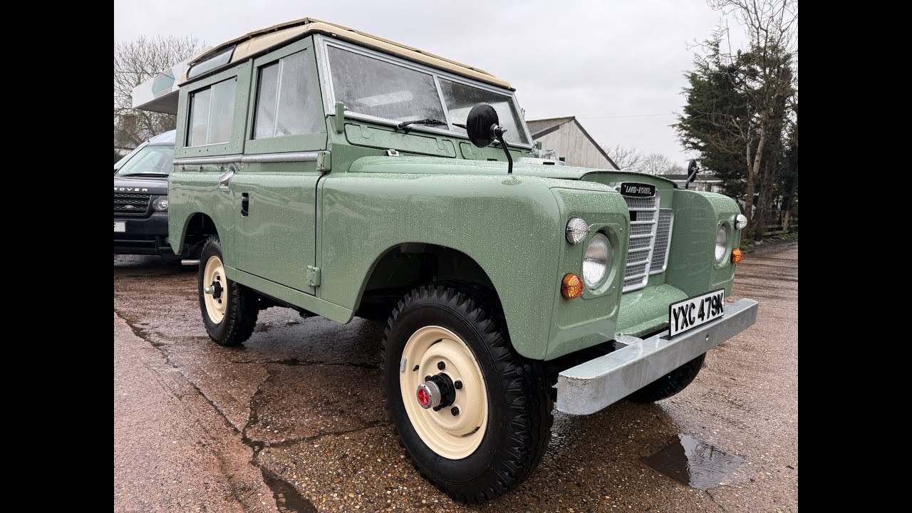 FOR SALE 1972 Land Rover Series 3 Station Wagon 2.25 petrol restored £69,991 www.churchill4x4.co.uk 