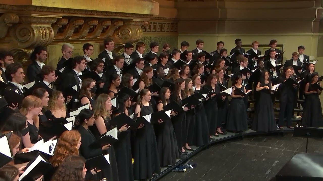YALE GLEE CLUB - to be one with each other  - Corrine Klein (world premiere)