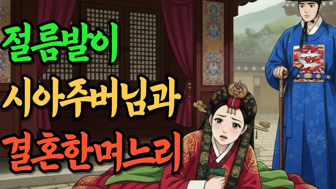 첫날밤, 서방대신 절름발이 시아주버님과 결혼한 설이