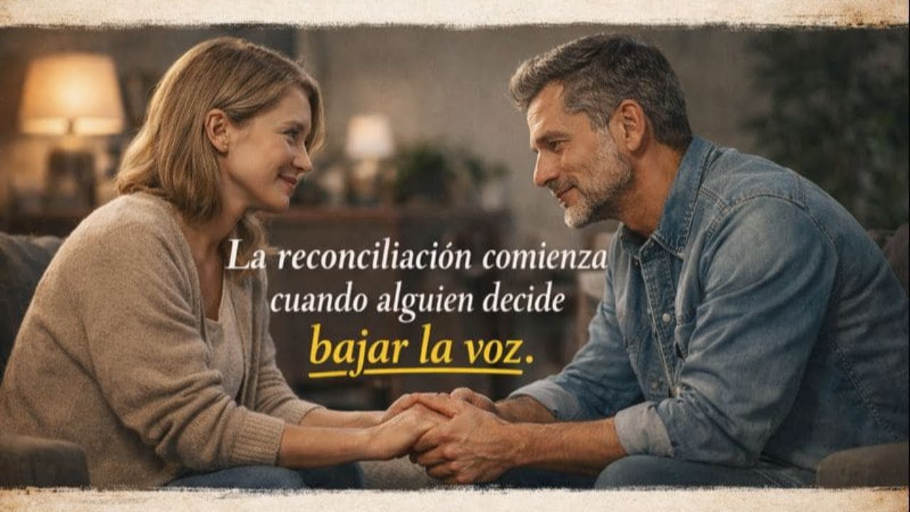 “La reconciliación comienza cuando alguien decide bajar la voz” (el primer paso hacia la paz)