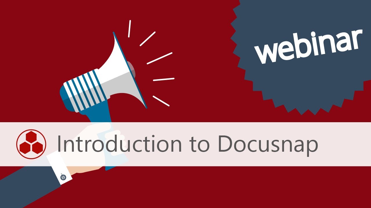 Webinar: Introduction to Docusnap