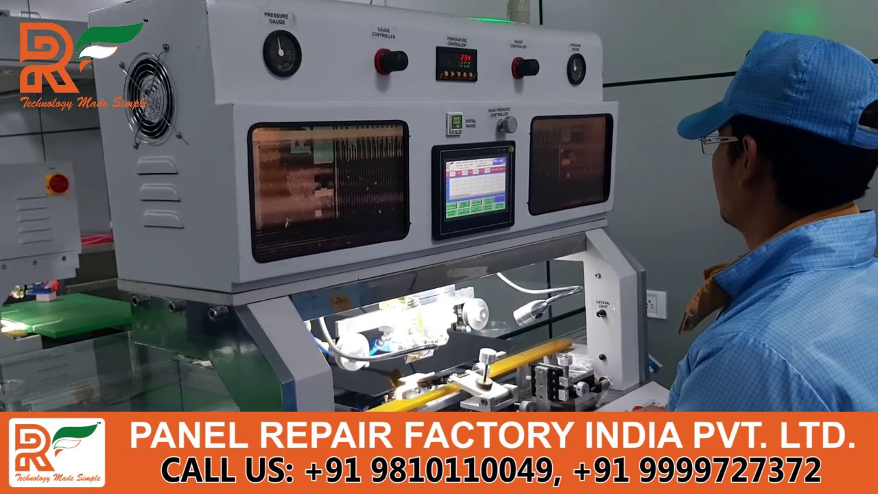 LCD LED Panel Bonding Process , Finally Successfully Done By PRF Bonding Machine