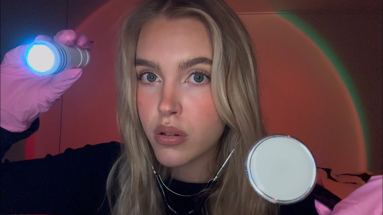 ASMR SUOMI teen sulle cranial nerve examin 🩺 | cranial nerve exam in finnish