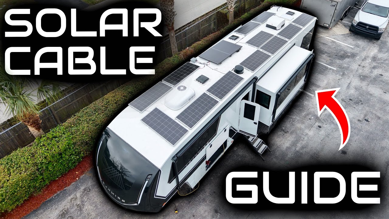 How to Run Solar Cables in ANY RV! (Complete Guide)
