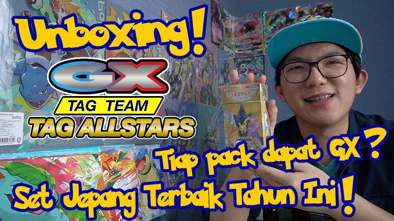 1 Pack 1 GX?? Unboxing Tag All Stars! - Pokemon TCG
