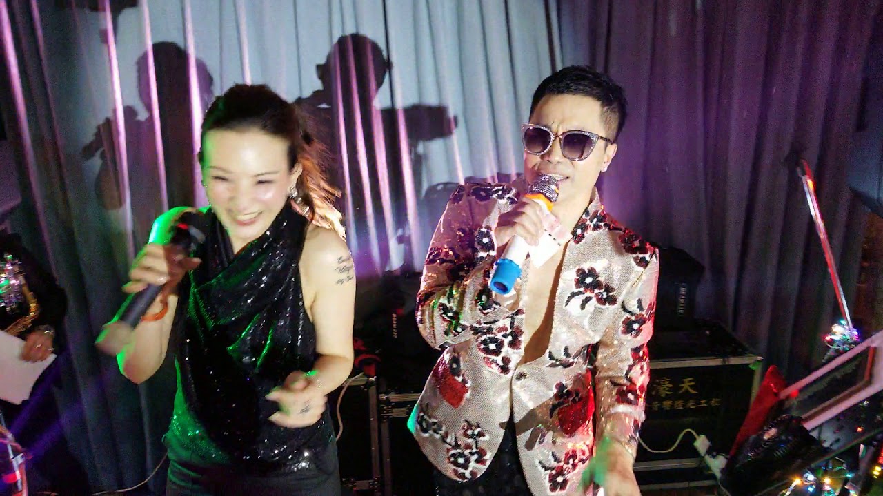 Zita 謝凱珊 將冰山劈開 & I Love You Baby (Henry 合唱 ) 烈焰紅唇 歐志明生日大派對 @灣仔潮福酒家 19/06/01.