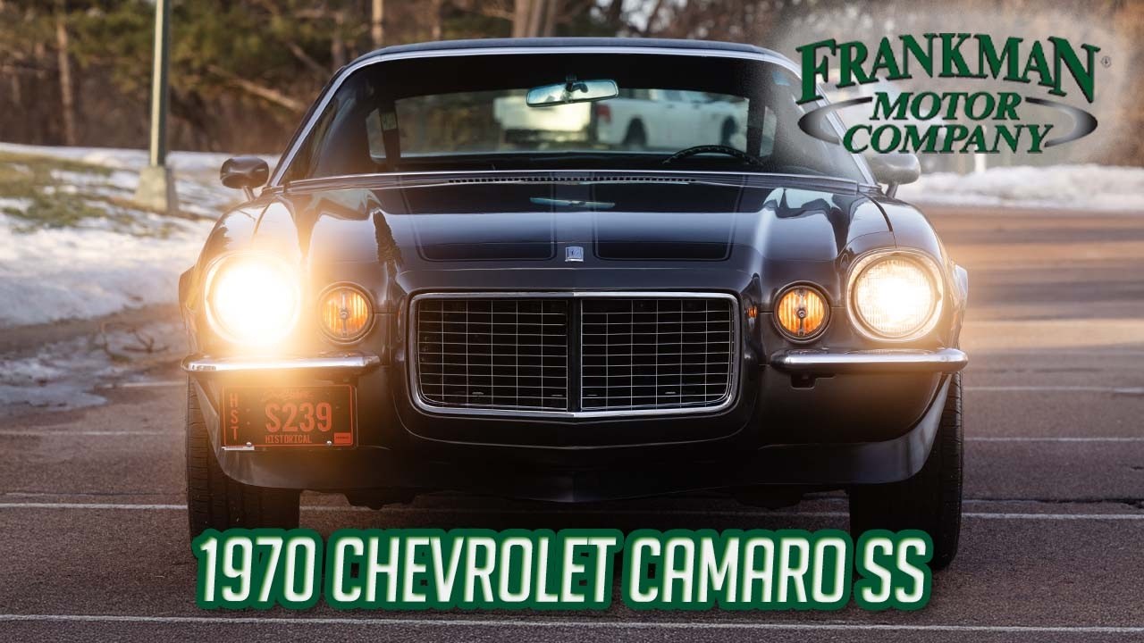 This 1970 Camaro Turns Heads Everywhere | SS | 350 V8, Pure Muscle - Frankman Motor Company