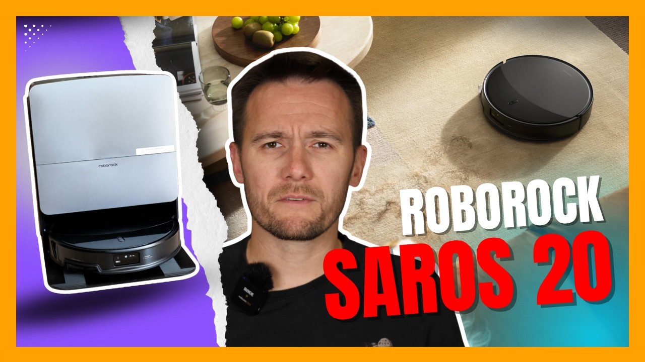 Tak sprząta Roborock Saros 20 🧹 Wysokie progi i niskie meble to nie problem