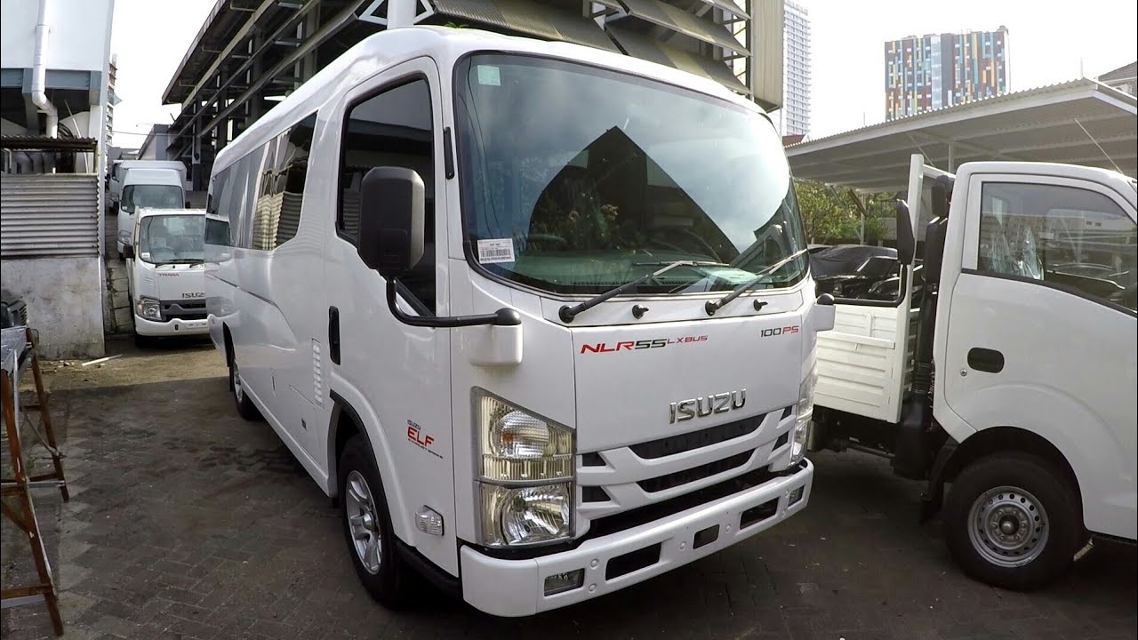 New Isuzu ELF NLR 55 BLX Microbus karoseri Paramitra 20 Seat