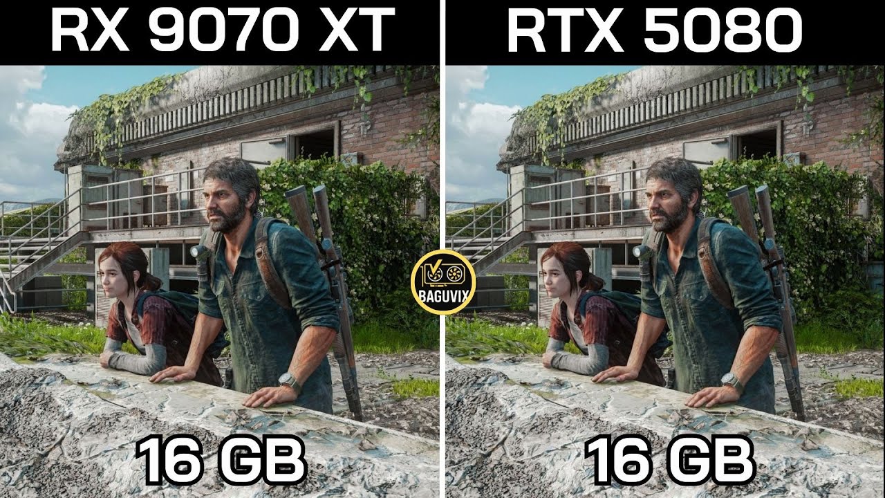 RTX 5080 VS RX 9070 XT + AMD Ryzen&trade; 7 7800X3D : TEST IN 20 GAMES