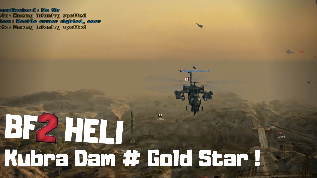 Battlefield 2 Multiplayer 2020 Kubra Dam Helicopter Gameplay