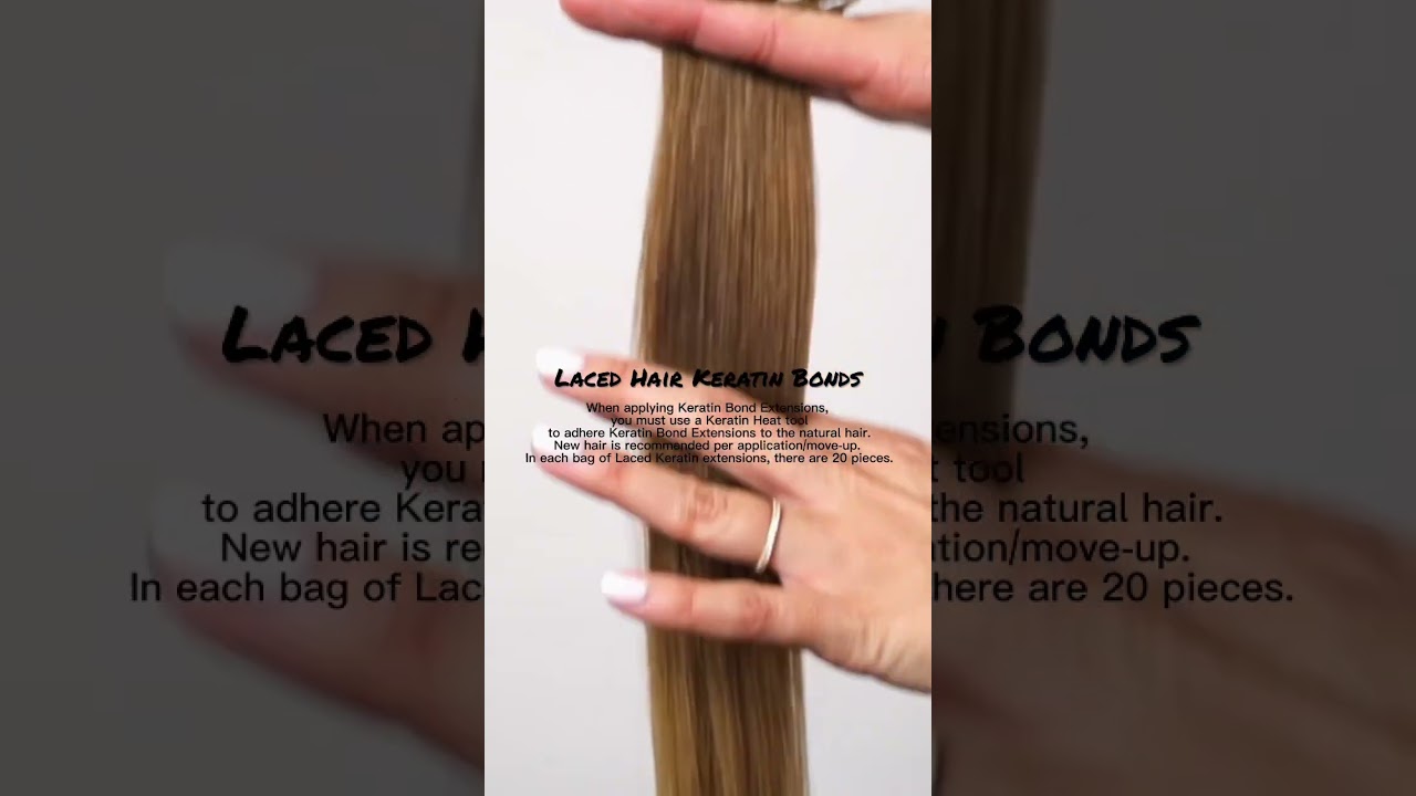 Hair Extension Methods by Laced Hair Extensions #hairextensiontips #shorts #hairextensioneducation