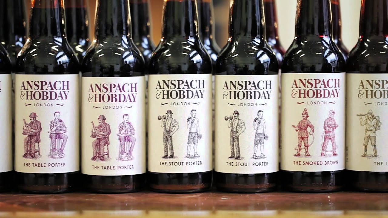 Anspach & Hobday Brewery tour trailer.  March 2015