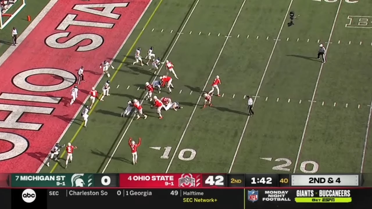 Ohio State INSANE 49 Point First Half vs Michigan State | 2021 College Football