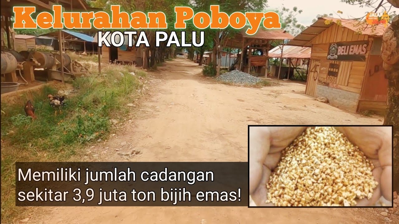 Menyusuri Kelurahan Poboya - Lokasi Tambang Emas di Palu