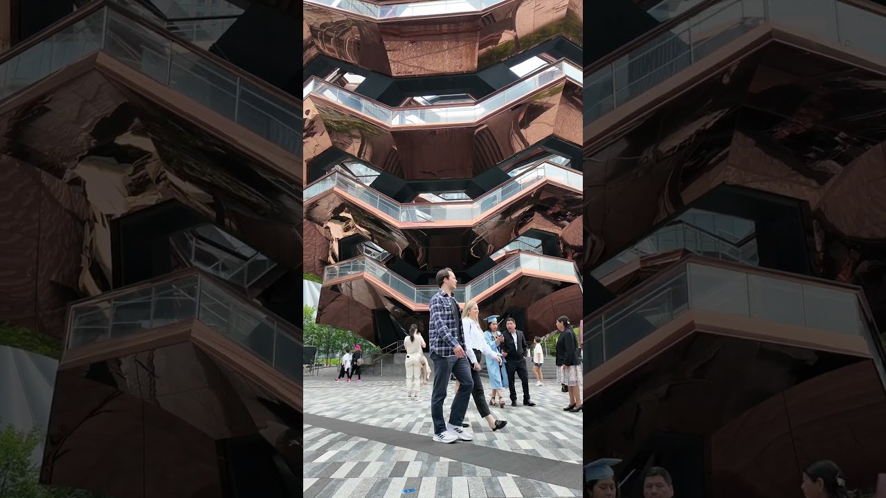 Walking The High Line NYC - The Vessel - Hudson Yards