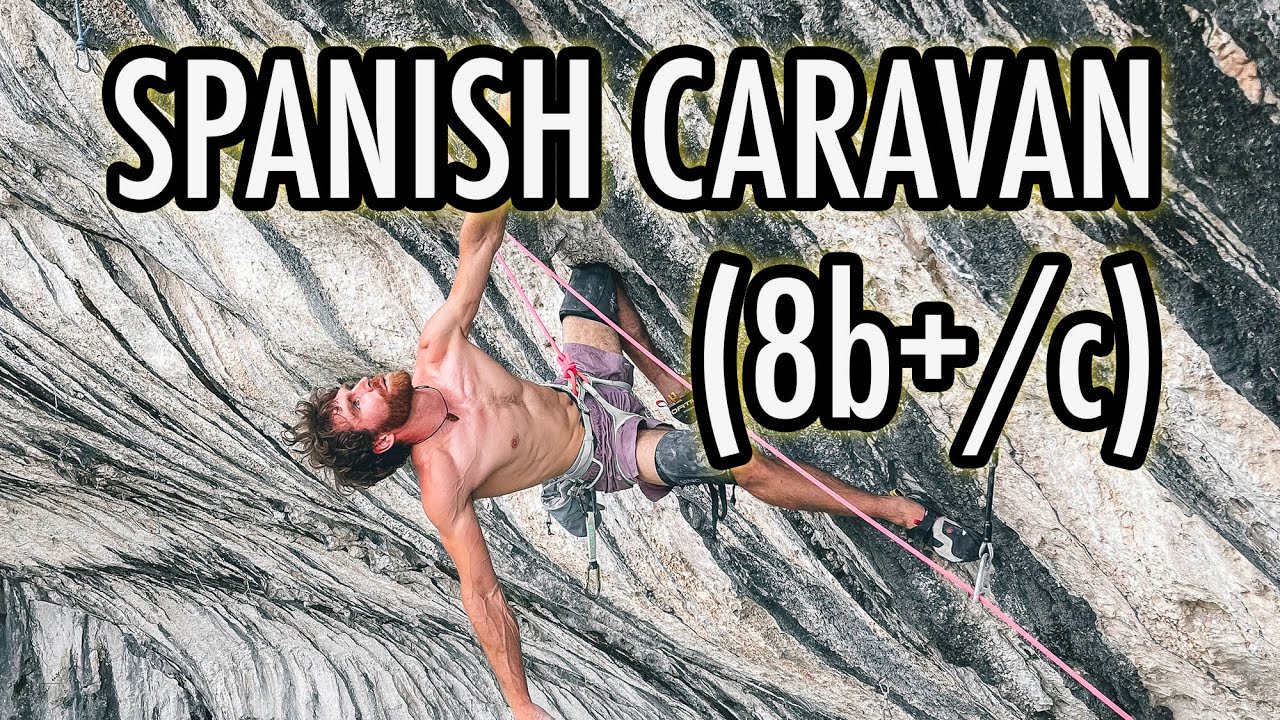 Spanish Caravan (8b+/c), La Ramirole, Verdon