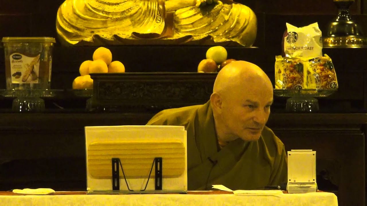 Ven. Dhammadipa Thomas Meditation Retreat - 10/14/2012 Evening Q&A