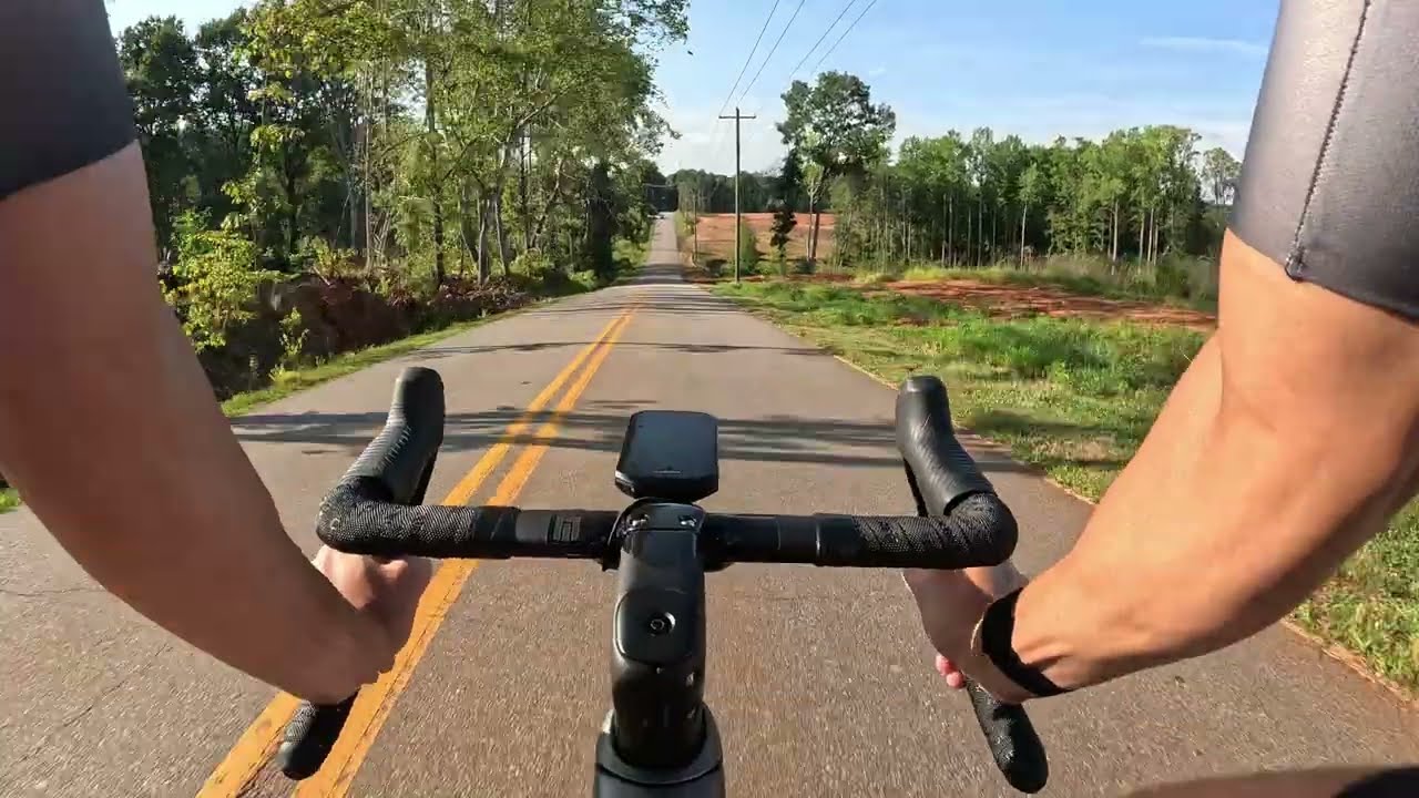 Virtual Bike Ride 4K | Greenville, South Carolina | No Music POV Cycling with Real Sounds ENVE Melee