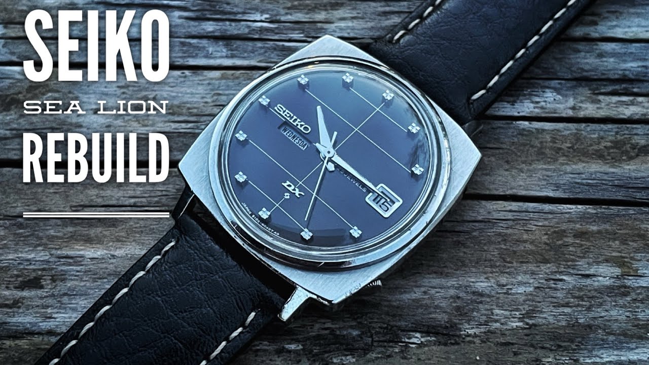 Seiko Sea Lion M88 Rebuild (6106-8030) Watch Restoration