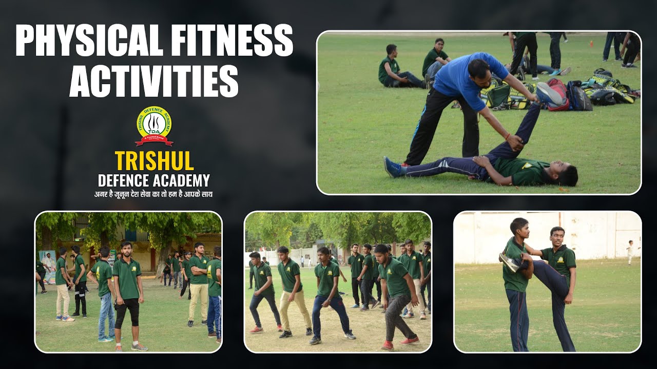Physical Fitness Activity | TDA Physical Training Session | India's No.1 Defence Training Institute