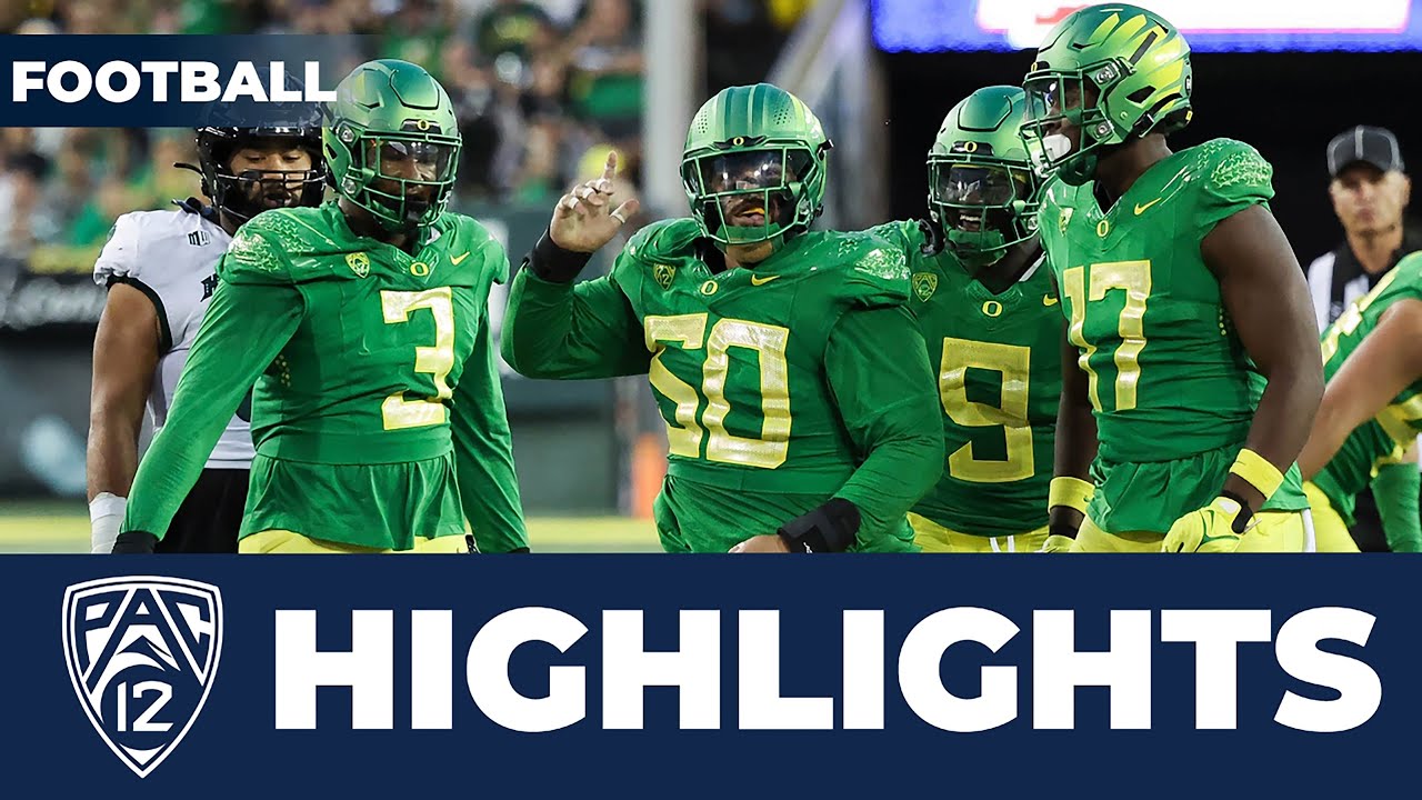 No. 13 Oregon vs. Hawaii Football Highlights | Week 3 | 2023 Season