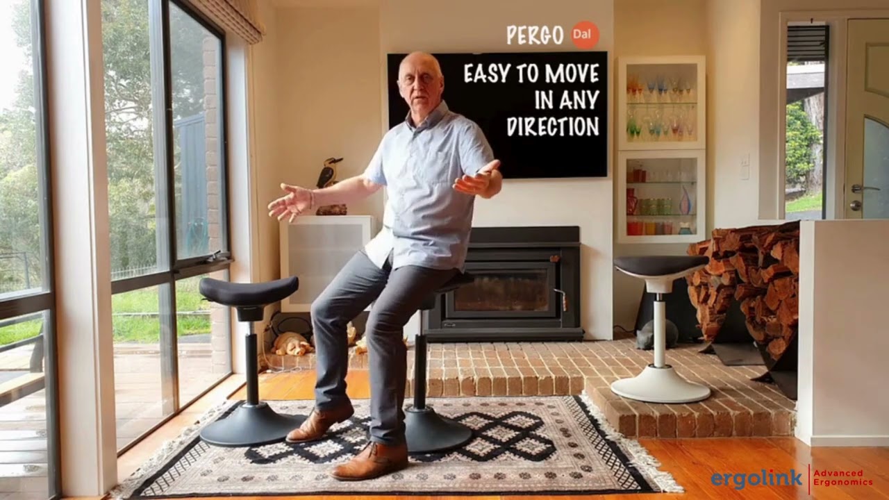 Pergo Vee and Pergo Wave Stand Stools @ Ergolink