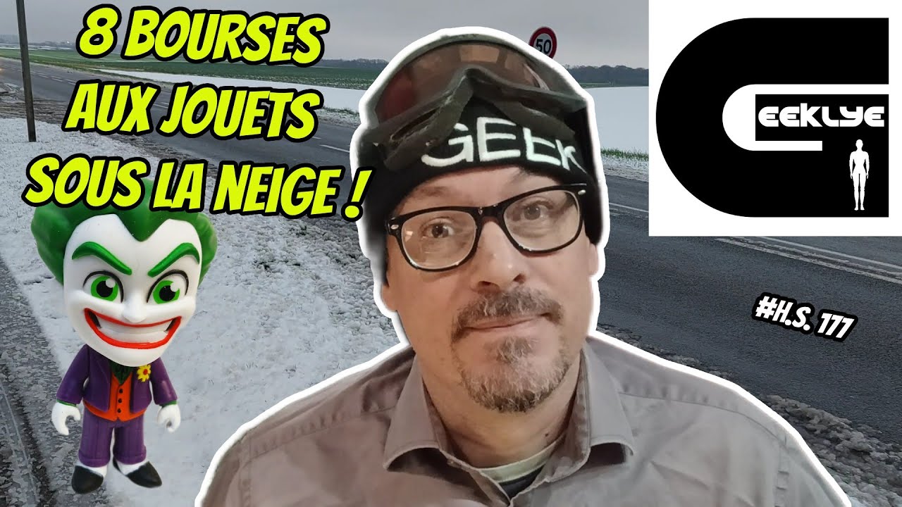 Geeklye 8 Bourses aux jouets LIVE week-end du 22 novembre 2025 sous la Neige ! Jouets Vintages Pez