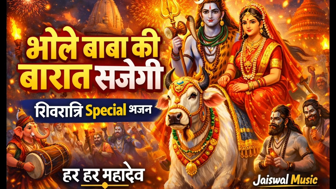 भोले बाबा की बारात सजेगी | Shivratri Special Bhajan 2026 | Jaiswal Music