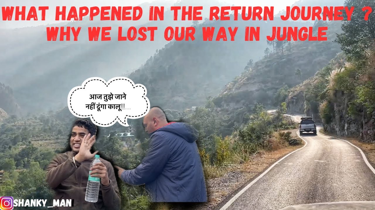 What Happened In Return Journey ? We Lost Our Way In Jungle #xuv700 #travel #camping #rooftopcamping