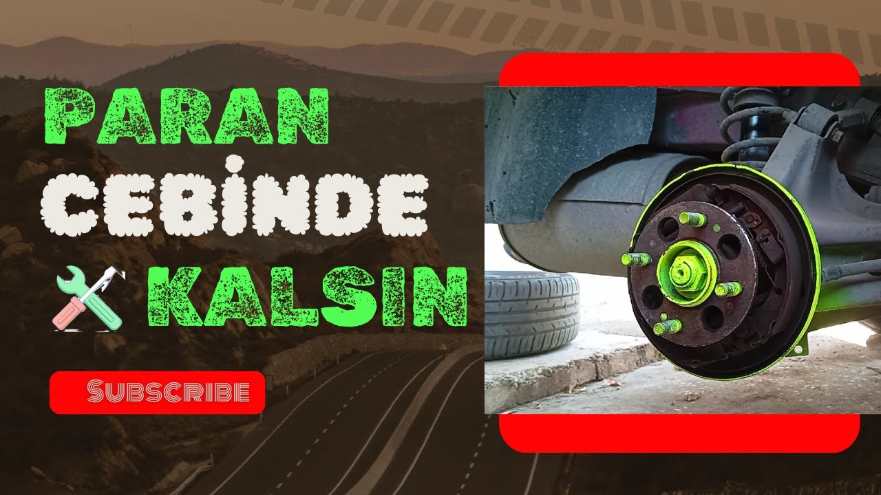 Honda Civic Arka Fren Değişimi | Замена заднего тормоза Honda Civic