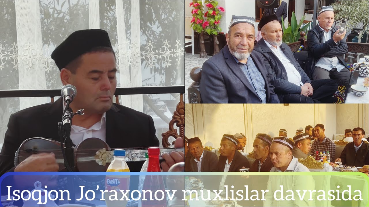 Isoqjon Jo’raxonov siz aziz muxlislar uchun kuylaydi