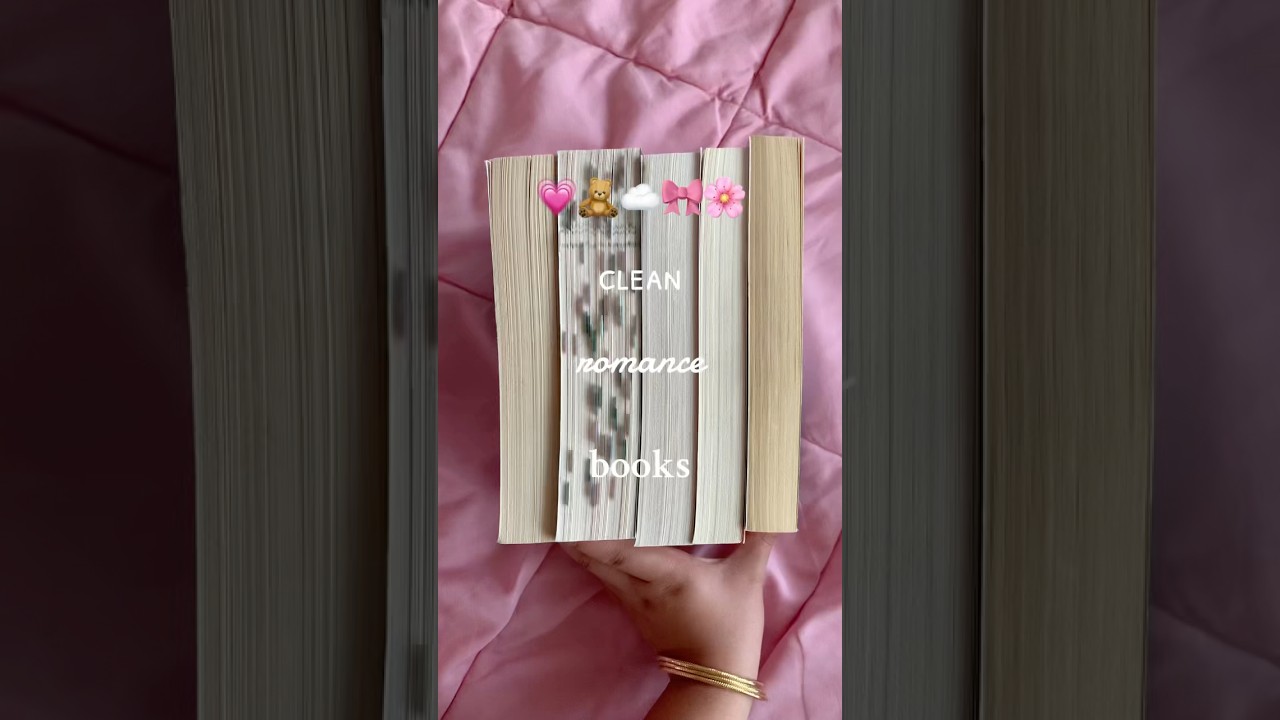 clean romance book recs!! 💗| #booktube #booktok #books #yabooks #romancebooks #bookworm #fyp