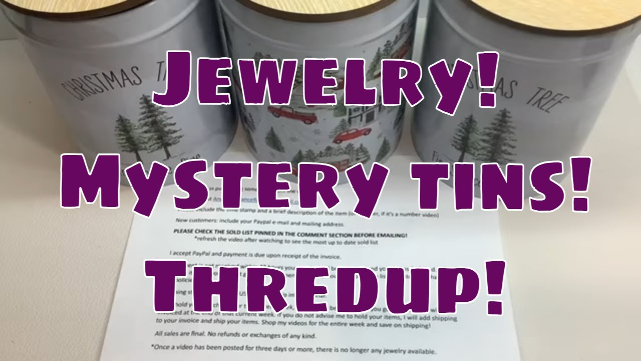 Jewelry Sales Series - PART 8 - THE FINALE!!!!! + ThredUP Mixed Jewelry Rescue Box UNBOXING!