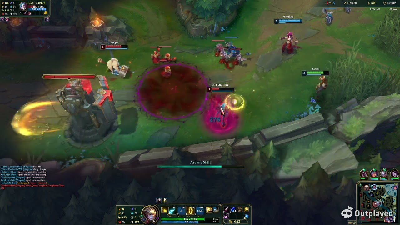 STOMPING lane with off meta LETHALITY  Ezreal and i go 8/0/5 with a PERFECT deathless game!