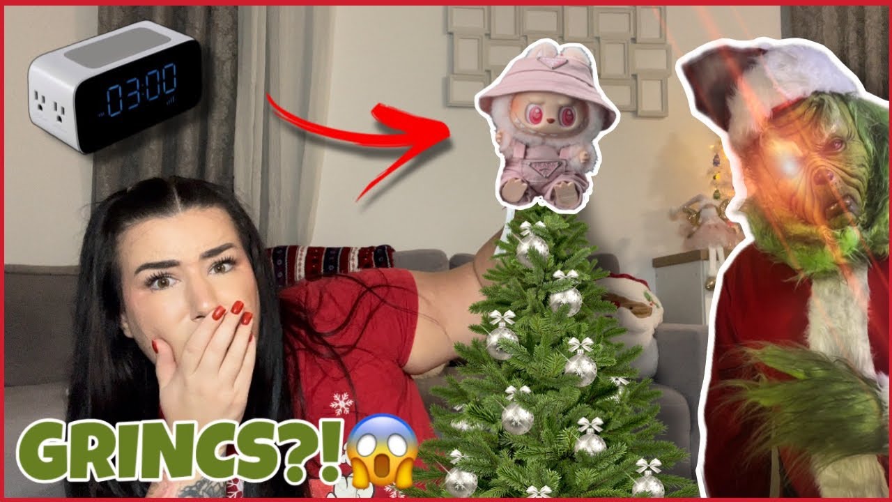 SOHA *ne* díszíts LABUBU karácsonyfát ÉJJEL, mert megjelenik *GRINCS* !! 😱🎄