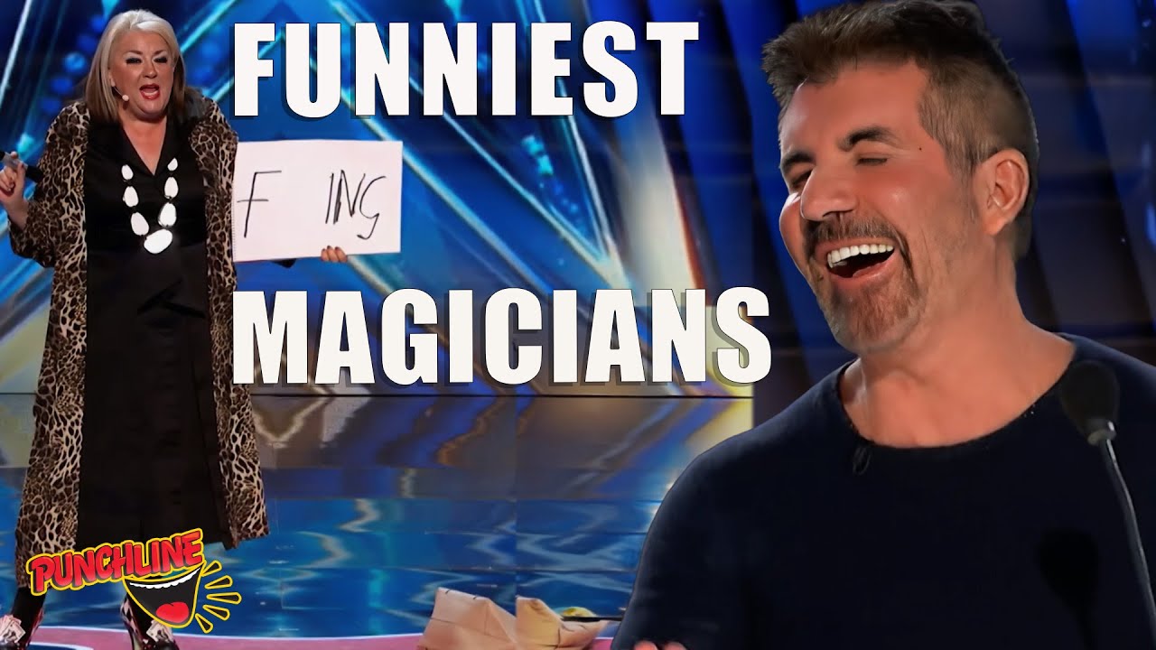 Funniest Magicians on Got Talent EVER! Best Comedy Magic Compilation.