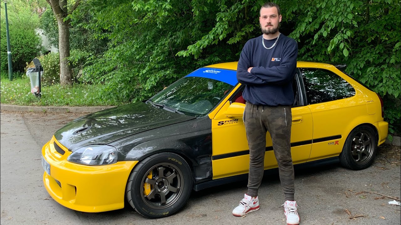 HONDA CIVIC EK 4 TURBO B16A2 ( 450 CV ) 🤯💨🔞💥