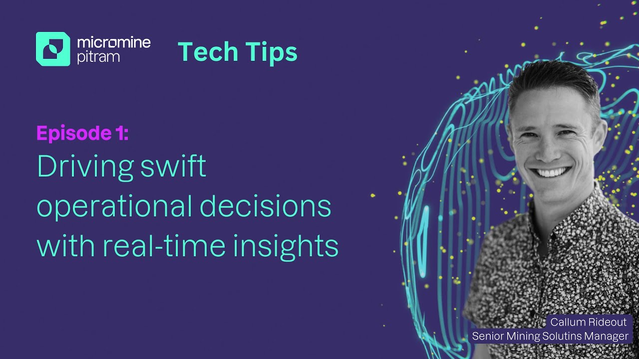 Micromine Pitram Tech Tips #1
