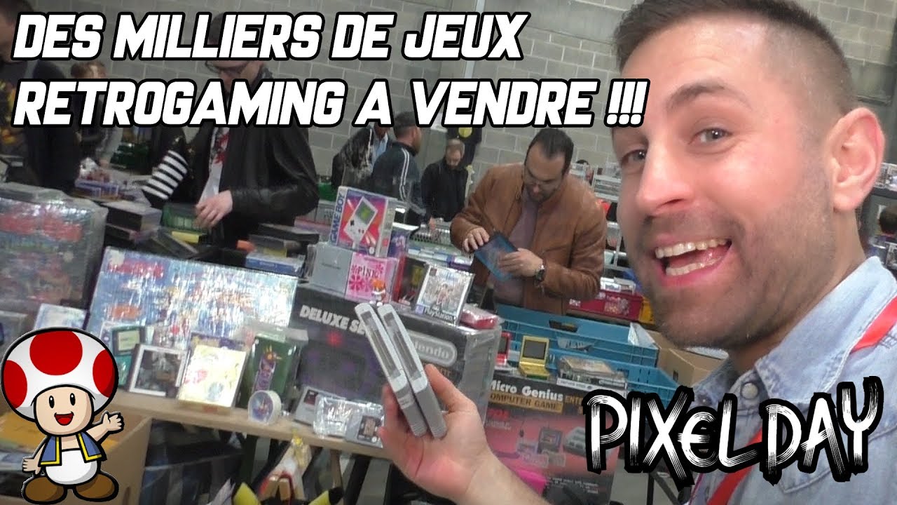 DES MILLIERS DE JEUX RETROGAMING EN VENTES - PIXEL DAYS