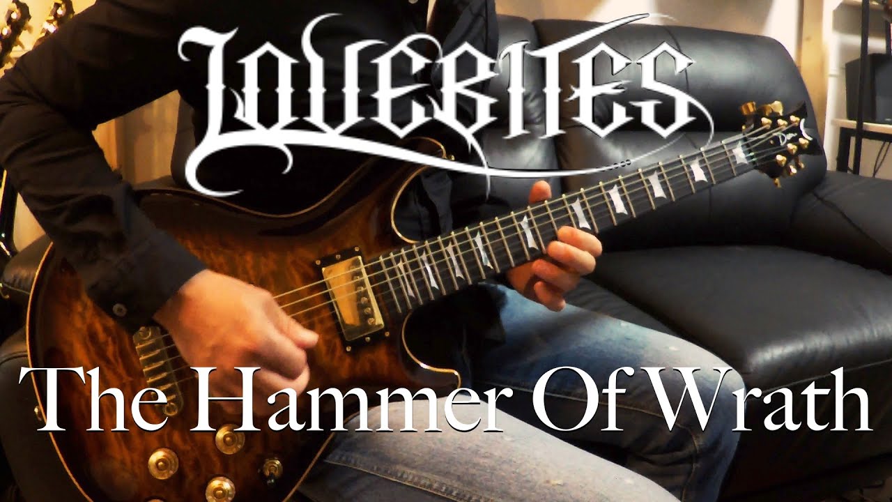 LOVEBITES / The Hammer Of Wrath / MIYAKO's Part Guitar Cover