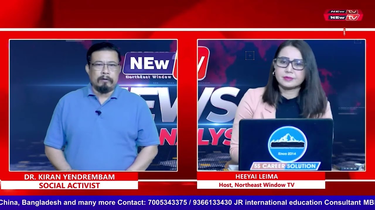 EXPERT: DR. KIRAN YENDREMBAM SOCIAL ACTIVIST ON 𝐍𝐄𝐖𝐒 𝐀𝐍𝐀𝐋𝐘𝐒𝐈𝐒