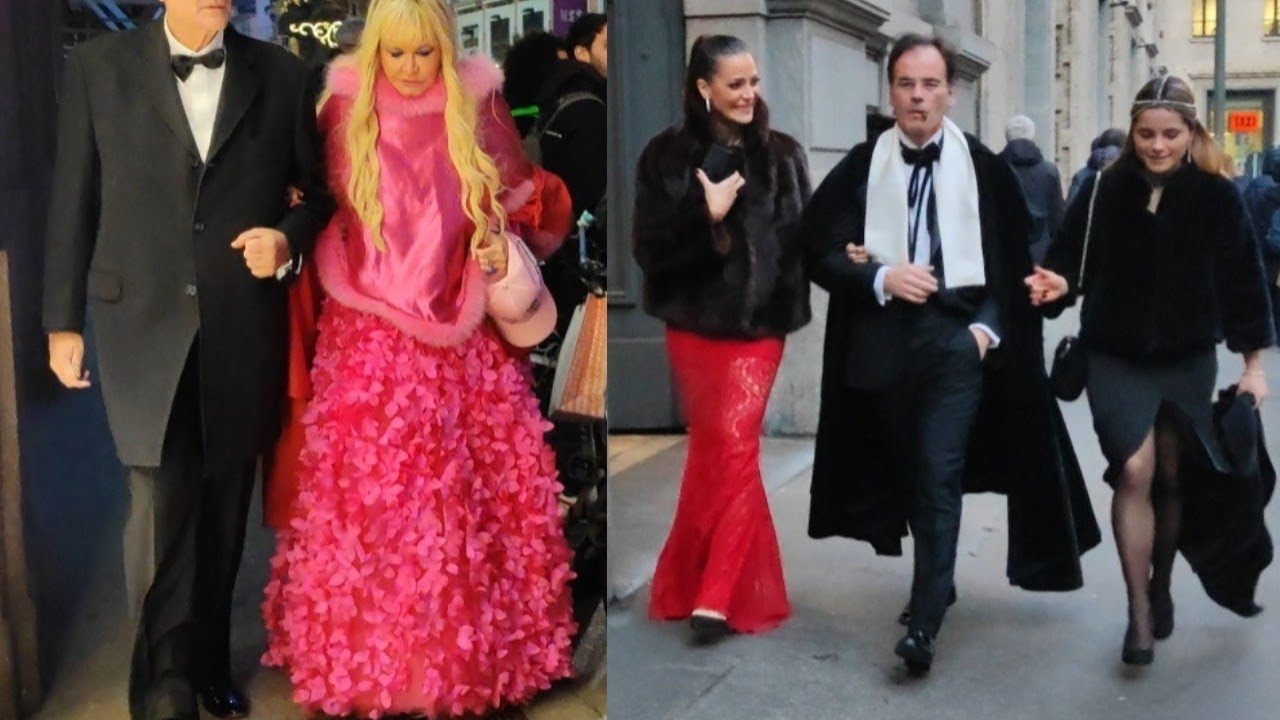 Prima della SCALA Street Style 🇮🇹 Italy's Theatre La Scala opens Season, part I#vogueparis