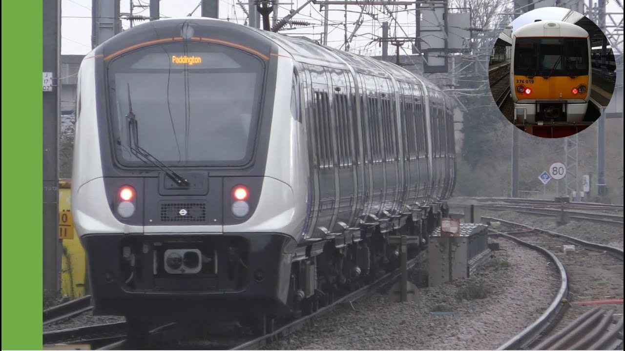 Trains at Hayes & Harlington